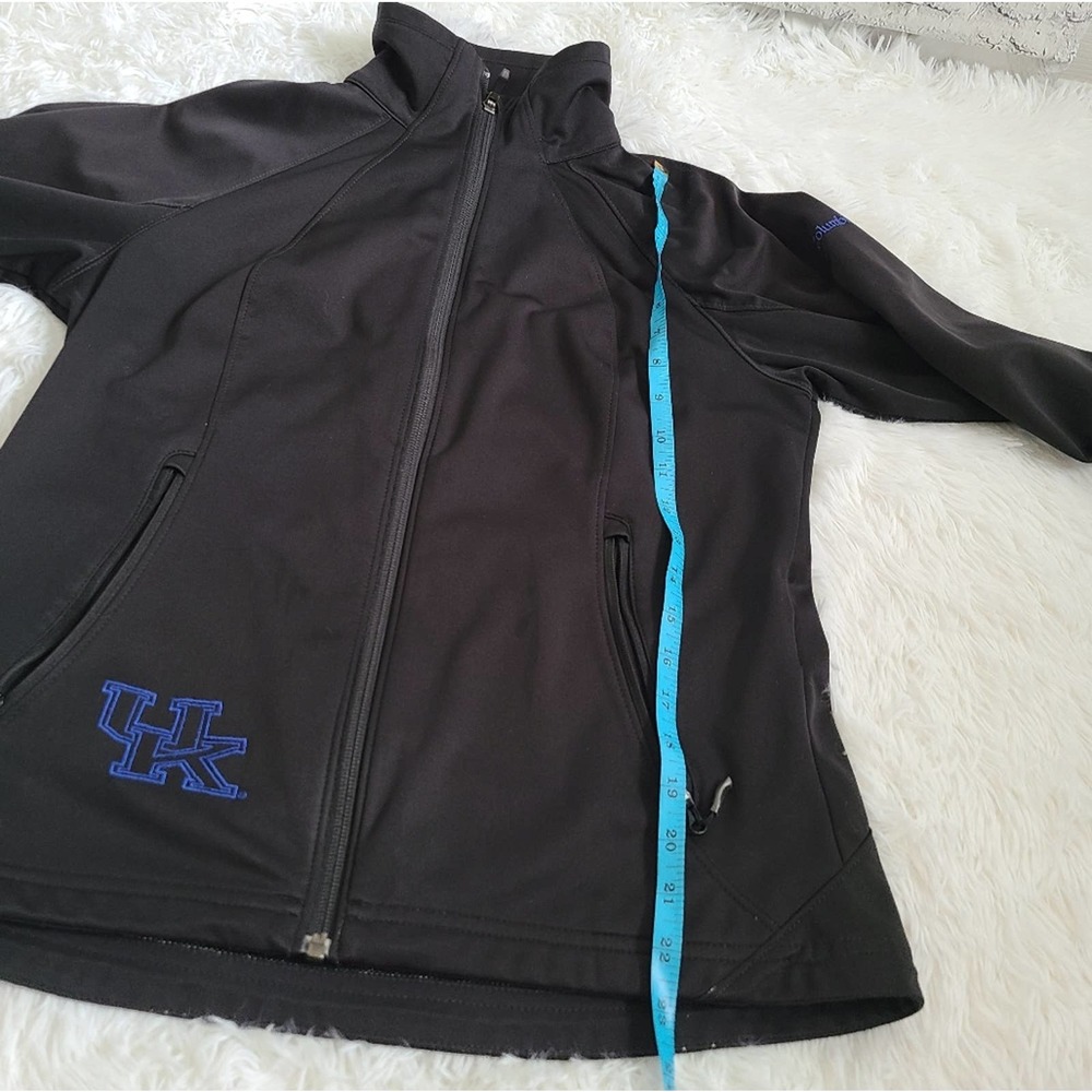 Columbia Omni-Heat Black Full‎ Zip Jacket Size Small - Picture 3 of 10
